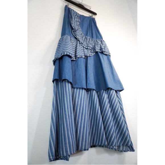 Fashion Nova Denim Skirt Set - Picture 7 of 16